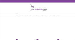 Desktop Screenshot of langleygroupinstitute.com